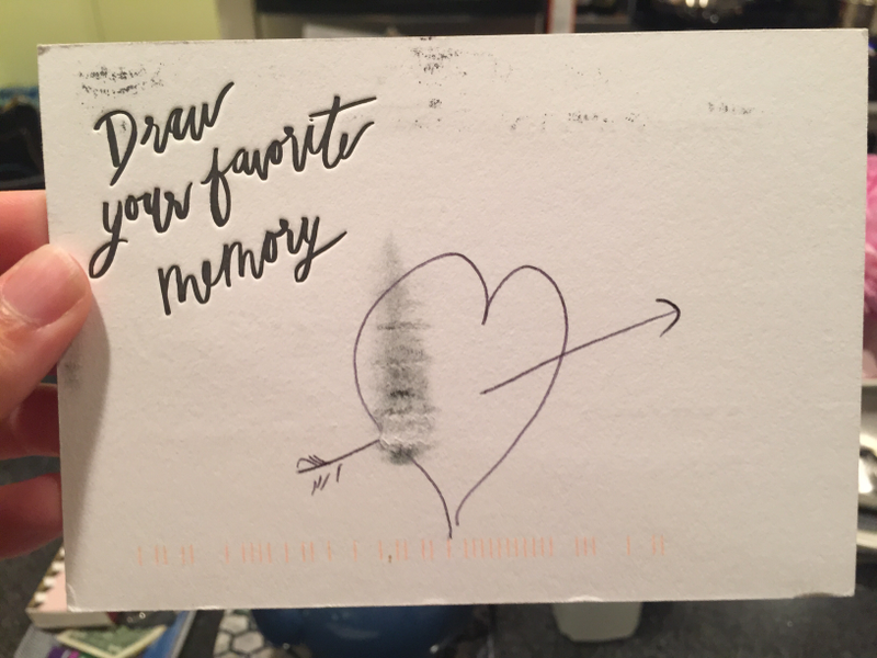Illustration for article titled RSVP Cards: Our Friends' and Families' Favorite Memories of Us